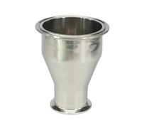 DWBPGVUN Fit Tube O.D 89mm-51mm Tri Clamp 8.9 cm-5.1 cm 304 acero inoxidable 304 reductor de montaje de tubería