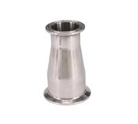 DWBPGVUN Fit Tube O.D Reduce 51mm-38mm Tri Clamp 5.1 cm-3.8 cm 304 Virola de acero inoxidable Reductor concéntrico de montaje de tubería