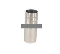 DWBPGVUN Tubo de 32 mm O/D 304 de acero inoxidable para manguera de soldadura