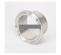 DWBPGVUN Tubo de 45 mm O/D x 64 mm O/D x 28,6 mm de altura, abrazadera triple de 5 cm, conector de virola de soldadura de acero inoxidable 304