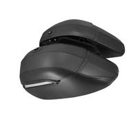 DWBXRRQS Bolsa Moto Asiento Trasero Compatible con para VN400 para VN800 para VN900 para VN1500 para VN1600 para VN1700 para VN2000 Bolsas Equipaje para Baúl Motocicleta Kit Soporte para Alforjas
