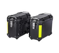 DWBXRRQS Bolsa Moto Asiento Trasero Compatible con Yamaha 2 Piezas Caja Lateral para Motocicleta Alforja De Almacenamiento Baúl Caja Superior Trasera Estuche De Equipaje Lateral Bolsa Multifuncional