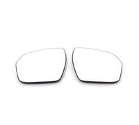 DWBXRRQS Vidrio Espejo retrovisor Compatible con Land para Rover para Range para Rover para Evoque L538 2011-2013 Puerta Lateral Espejo Retrovisor con Calefacción Cristal Placa Retrovisora Piezas