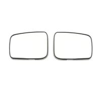 DWBXRRQS Vidrio Espejo retrovisor Compatible con Nissan para X-Trail para Qashqai 2008 2009 2010-2013 Espejos Retrovisores Laterales Exteriores Lente Cristal Blanco Autopartes