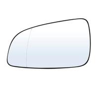 DWBXRRQS Vidrio Espejo retrovisor Compatible con Opel para Astra H 2004-2009 Espejo Retrovisor Izquierdo Y Derecho para Conductor Y Pasajero Lente Convexa Calefactada Placa Trasera con Clip Exterior