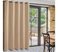 DWCN Biscotti - Cortina Opaca térmica con Ojales, 213 x 203 cm, protección contra el Ruido, protección contra el Calor, Separador de Espacios, Cortinas Opacas, para Oficina, Dormitorio, salón, 1