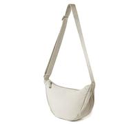 DWDC Bolso bandolera, bolso de hombro para mujer, pequeño, de nailon, media luna, suave, informal, bolso cruzado, bolso de pecho, bolso bandolera