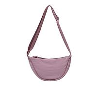 DWDC Bolso bandolera, bolso de hombro para mujer, pequeño, de nailon, media luna, suave, informal, bolso cruzado, bolso de pecho, bolso bandolera