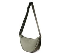 DWDC Bolso bandolera, bolso de hombro para mujer, pequeño, de nailon, media luna, suave, informal, bolso cruzado, bolso de pecho, bolso bandolera