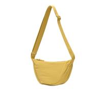 DWDC Bolso bandolera, bolso de hombro para mujer, pequeño, de nailon, media luna, suave, informal, bolso cruzado, bolso de pecho, bolso bandolera