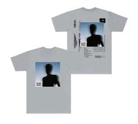 DWDKJU Daniel Caesar Case Study 01 Camiseta, Fanáticos De La Música Estampada Moderna Ligera De Manga Corta para Uso Diario Street Shirts,Gris,XXL