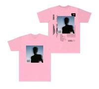 DWDKJU Daniel Caesar Case Study 01 Camiseta, Fanáticos De La Música Estampada Moderna Ligera De Manga Corta para Uso Diario Street Shirts,Rosado,XS