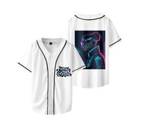 DWDKJU Nina Chuba 2025 Camiseta, Fanáticos De La Música Estampada Moderna Ligera De Manga Corta para Uso Diario Street Shirts,Blanca,M