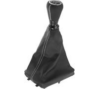 DWdong - Pomo de Palanca de Cambios para Coche, de Cuero, para Cambio de Marchas para Peugeot 206 Hatchback 2A/C 1998-2012 Palanca de Cambios de Balonmano