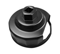 DWDvhkTVb Llave removedora de tapa de filtro de aceite de acero, enchufe de 76mm, Compatible con motocicleta