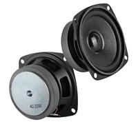 DWEII 2 altavoces de audio estéreo de rango completo de 3 pulgadas, 4 ohmios, 20 W, para Arduino, bricolaje, impermeable, alta fidelidad, altavoz de audio para coche, subwoofer, sistemas estéreo