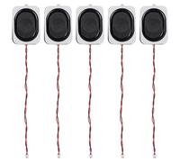 DWEII 5 altavoces de 4 ohmios, 3 W, rango completo, sonido de cavidad, accesorios de altavoz HiFi ultrafinos con cable de interfaz JST1.25 mm de 2 pines, para componentes de aplicación de proyectos