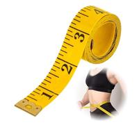 DWFEYOI 2 en 1 - cinta métrica de cm + cinta de corte de PULGADAS 200 cm en paquete, cinta métrica, cinta métrica suave de modista, metro, cinta métrica suave de modista, grasa corporal