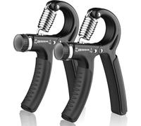 DWFEYOI 2 PCS Empuñadura de mano, empuñadura, herramientas para antebrazo, entrenamiento de antebrazo, resistencia ajustable 12-132 lb (5-60 kg), perfecto para músicos