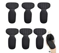 DWFEYOI - 6 almohadillas adhesivas de malla para el talón, para botas demasiado grandes, reutilizables, para mujeres y hombres, antiampollas, para mejorar el ajuste del calzado