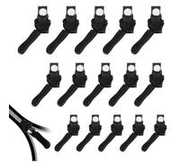 DWFEYOI Cremallera De Repuesto Tirador,15pcs Cremallera Zipper,Kit De Reparación De Cremalleras,Reemplazo Instantáneo De Deslizador De Cremallera Para Chaqueta,cremallera,cremallera Para Chaqueta