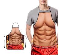 DWFEYOI Delantal Cocina Hombre Divertido, Delantal sexy de cocina para barbacoa, Delantal Hombre Divertido Sexy de Cocina Fiesta de Barbacoa Regalo de Adultos