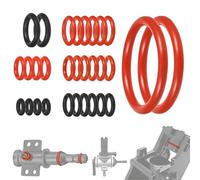 DWFEYOI Juego de 30 Anillos de Sellado para Saeco, O-Rings de Silicona para Válvula de Soporte, Válvula de Vapor, Grupo de Infusión, Válvula de Salida, Compatible con Cafeteras Saeco Spidem