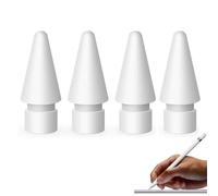 DWFEYOI puntas apple pencil,3PCS Puntas Compatible con Apple Pencil 1 y 2 Generación, Puntas de Lápiz de Apple iPad Pro, Puntas para el Apple Pencil para iPad Pro Ipencil, Blanco,