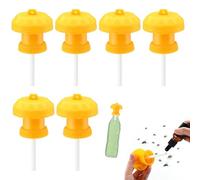 DWFEYOI Tapa Trampa para Insectos Reutilizable y Universal, Juego de 6 Trampas para Chinches, Avispas, Moscas, Avispas e Insectos Pequeños, Ideal para Plantas, Jardines, Terrazas y Terrenos