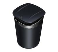 DWGDP Cenicero Coche para Hyundai Ioniq 6 CE Sonata LF DN8 Bayon BC3 Casper AX1 Alcazar Grand Creta, Sellada e Ignífuga Desmontable Gran Capacidad Accesorios para Autos,Black