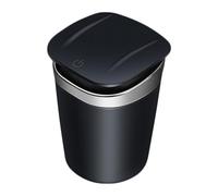 DWGDP Cenicero Coche para Hyundai Ioniq 6 CE Sonata LF DN8 Bayon BC3 Casper AX1 Alcazar Grand Creta, Sellada e Ignífuga Desmontable Gran Capacidad Accesorios para Autos,Silver