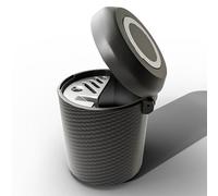 DWGDP Cenicero Coche para Kia Ceed(CD) 2018-2025, Sellada e Ignífuga Desmontable Gran Capacidad Accesorios para Autos