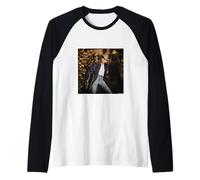 Dwight Yoakam Compositor Un Largo Camino a casa Michael Grecco Camiseta Manga Raglan
