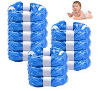 Dwitkul 12 Piezas Recambios Contenedor de Pañales 4,5 m Bolsas Papelera Pañales Compatible con Tommee Tippee, Sangenic Tec, Simplee y Twist & Click