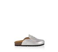 DWRS label Santa Slipper Silver Talla: 37 | Zapatos de Mula Outlet | Mujer | Gris