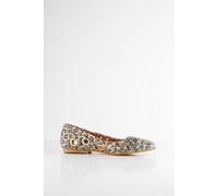 DWRS label Veneto Rings Leopard Loafer Sand Talla: 39 | Mocasines Outlet | Mujer | Marrón