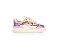DWRS label Walton Leopard Sand / Purple Talla: 36 | Zapatillas Deportivas Outlet | Mujer | Marrón