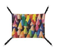 DWTJKMS Crayons - Hamaca para gatos, hamacas suaves para dormir, hamaca ajustable para mascotas para todas las estaciones, para gatos, hurones, cachorros, conejos, animales pequeños (clásica)