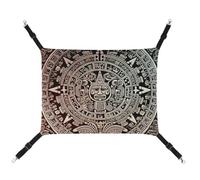 DWTJKMS Hamaca para gatos con calendario maya del fin del mundo, hamacas suaves para dormir, hamaca ajustable para mascotas para todas las estaciones, para gatos, hurones, cachorros, conejos, animales