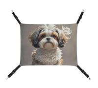 DWTJKMS Shih Tzu - Hamaca para perros y gatos, hamacas suaves para dormir, hamaca ajustable para mascotas para todas las estaciones, para gatos, hurones, cachorros, conejos, animales pequeños (clásica
