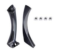 DWVV Tirador de Puerta del Coche para BMW E90 E91 316 318 320 325 328 330 335, Manijas de la Puerta Interior del Automóvil para BMW 3 Series 2004-2012