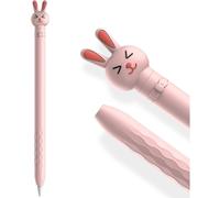 Dww-(Apple Pencil 1st,Lapin)Mignon Dessine Coque pour Apple Pencil 1re Gnration , Silicone Souple Case Cover Accessoires Protection Apple Pencil 1st G