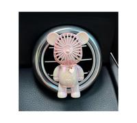 Dww-Ensemble de deux pices de diffuseur d'arme de sortie d'air d'ours, parfum de voiture, sortie d'air de climatiseur de voiture d'aromathrapie durabl