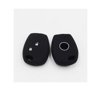 Dww-Noir Coque de protection en silicone pour cl de voiture CV4350 adapt Renault Dacia 2 boutons