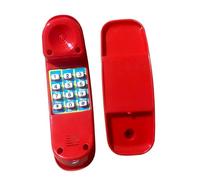 dwxnauixl Accesorios para estructuras de Escalada para niños Teléfono de Juguete Fomenta la participación Activa y la Creatividad Durante la diversión al, Rojo, 21.5 x 6 x 8 cm