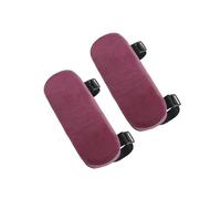 dwxnauixl Cómodo cojín para reposabrazos de Silla, Ajustable, para Escritorio de Oficina, Que Proporciona un Soporte para Trabajar o estudiar. Ideal para, Rojo, 22.5 x 8.5 x 4 cm