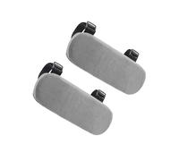 dwxnauixl Cómodo cojín para reposabrazos de Silla, Ajustable, para Escritorio de Oficina, Que Proporciona un Soporte para Trabajar o estudiar. Ideal para, Gris, 22.5 x 8.5 x 4 cm