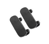 dwxnauixl Cómodo cojín para reposabrazos de Silla, Ajustable, para Escritorio de Oficina, Que Proporciona un Soporte para Trabajar o estudiar. Ideal para, Negro, 22.5 x 8.5 x 4 cm