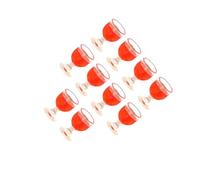 dwxnauixl Copas de Vino en Miniatura para casa de muñecas, Regalo para pequeños coleccionistas y Amantes de los pequeños Tesoros. CREA escenas de Vida para , Rojo