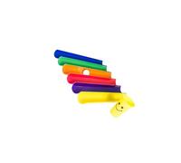 dwxnauixl Desafío de tuberías: Actividades de Trabajo en Equipo con Medias tuberías de Colores, diversión al Aire Libre Atractiva y Apta para Todos, 6 Half Pipes